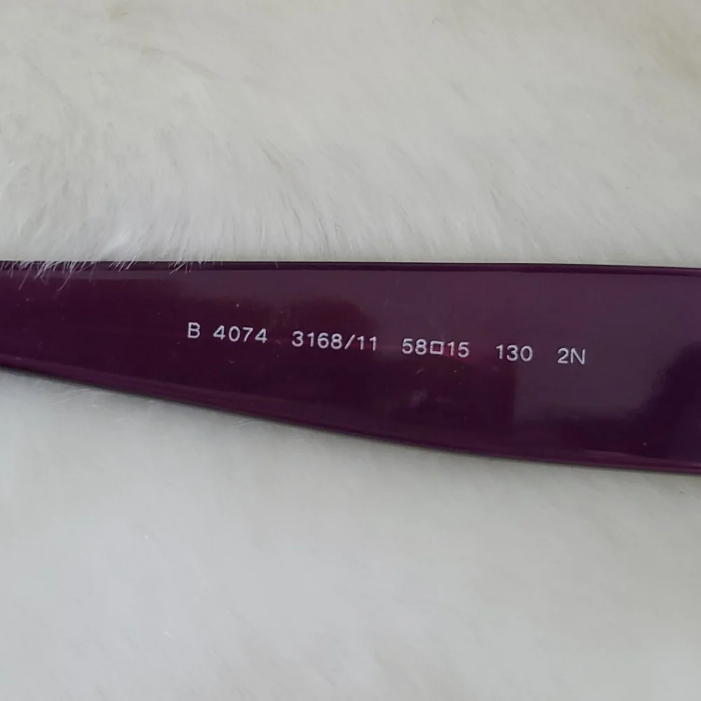 Authentic Burberry sunglasses purple used women